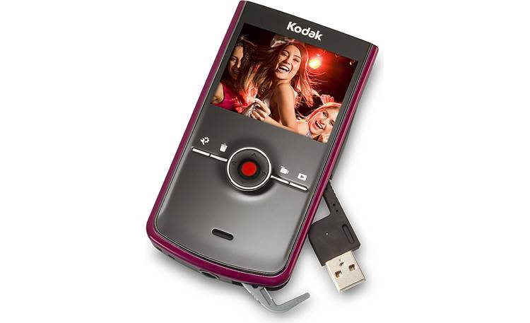 Kodak Zi8 (Raspberry) HD pocket video camera (Raspberry) at