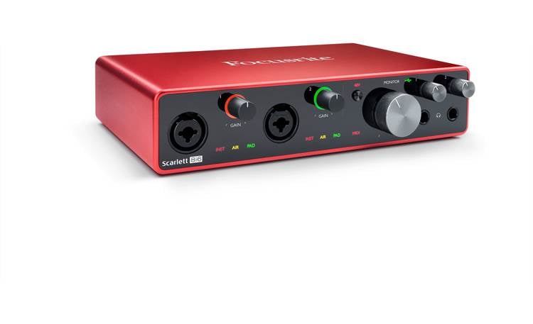Focusrite Scarlett 8i6 (3rd Generation) USB 2.0 (Type-C) audio