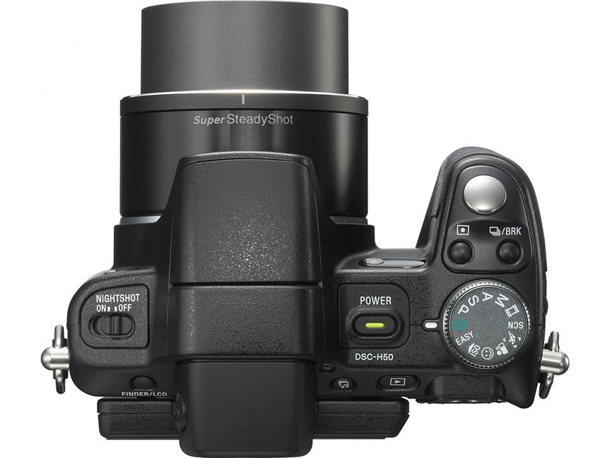 Sony Cyber-shot® DSC-H50 9.1-megapixel digital camera with 15X