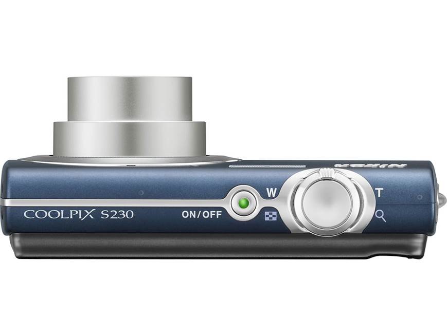 Nikon Coolpix S230 (Plum) 10-megapixel digital camera with 3X