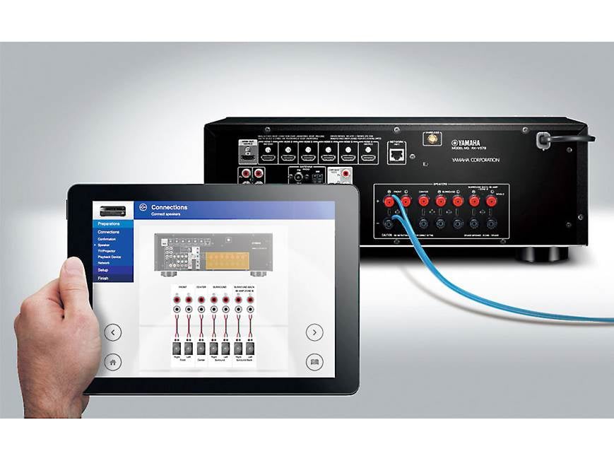 Yamaha RX-V479 5.1-channel home theater receiver with Wi-Fi