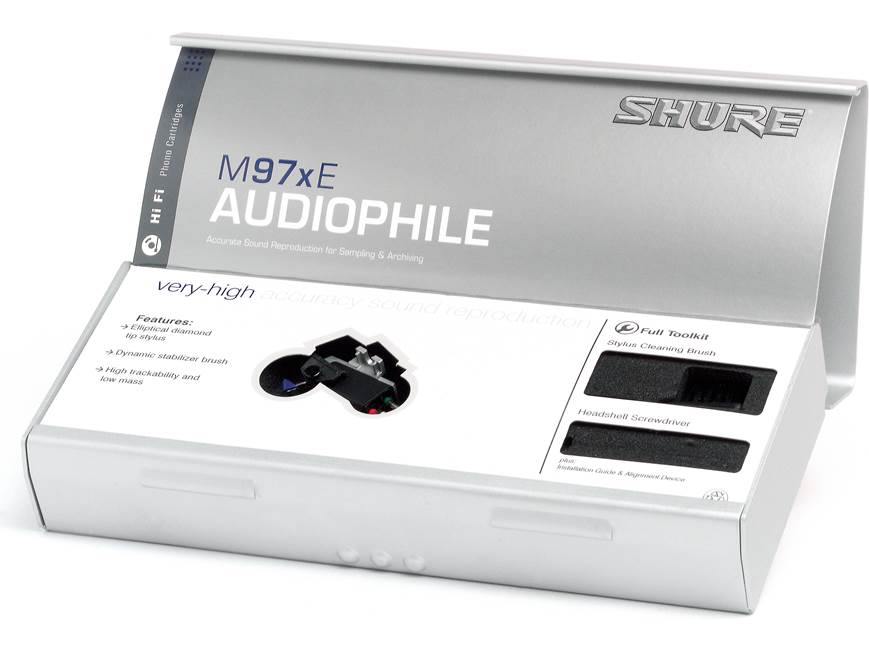 Shure M97xE Moving magnet phono cartridge at Crutchfield