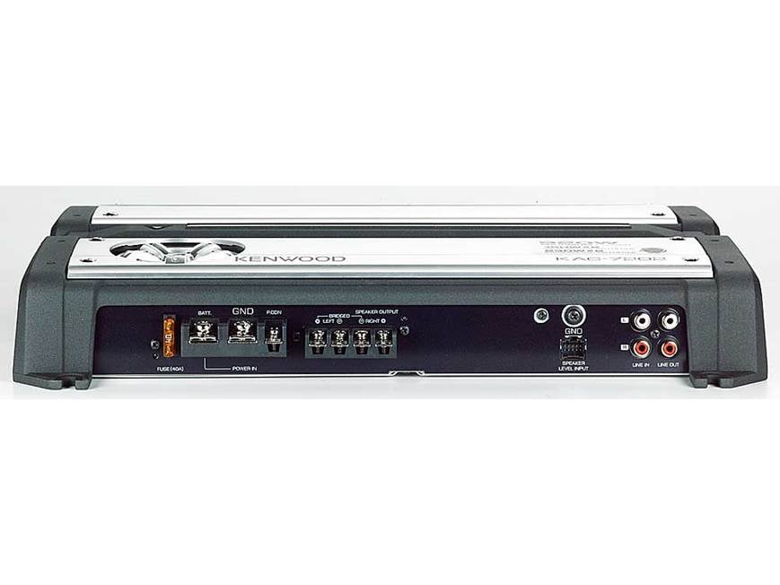 Kenwood Bass Package KAC-7202 2-channel amplifier Two KFC-W3010 12
