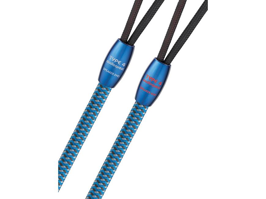 AudioQuest Type 4 Single center speaker cable with pre-attached