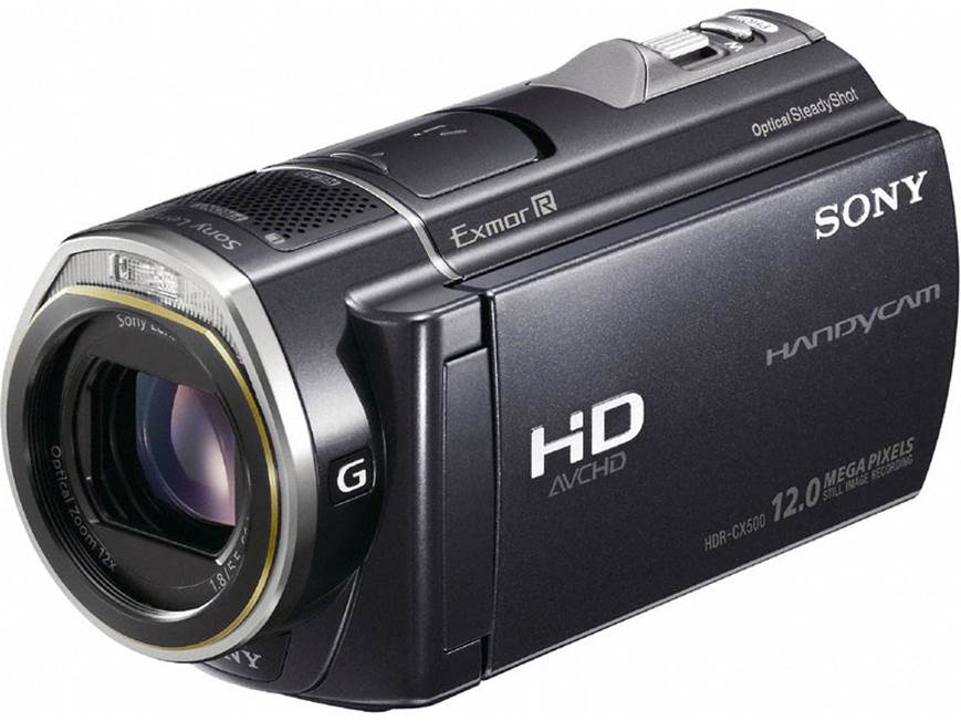 Sony HDR-CX500V Handycam® 32GB HD flash memory/Memory Stick