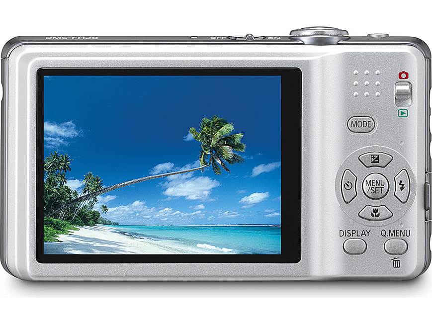 Panasonic Lumix DMC-FH20 (Silver) 14.1-megapixel digital camera