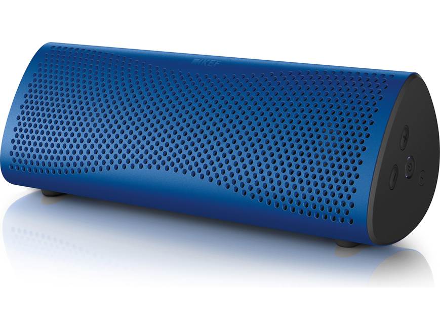 KEF MUO (Blue) Portable Bluetooth® speaker (Blue) at Crutchfield