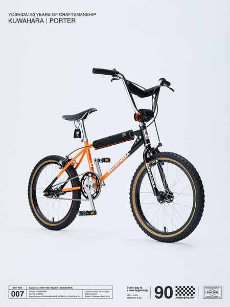 超限定】吉田カバン「PORTER」と、あの名作BMX「KUWAHARA」が奇跡の