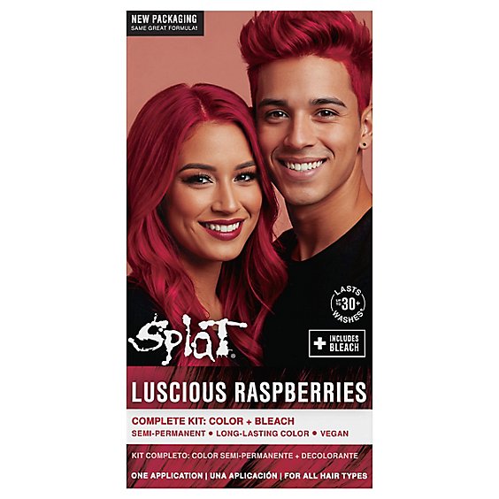 Splat Luscious Raspberries Hair Color Kit - Each - vons