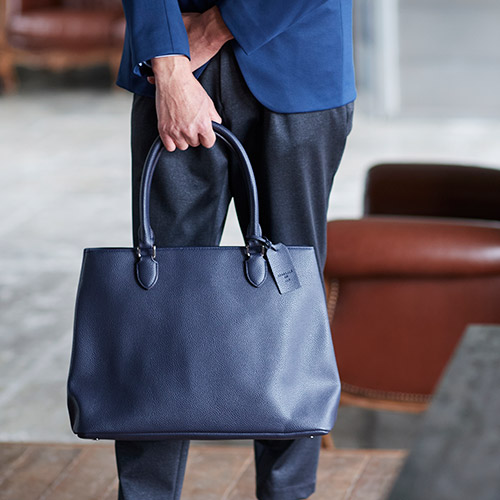 ANAオリジナル＞ ABAHOUSE for ANA シボレザー横型トートバッグ