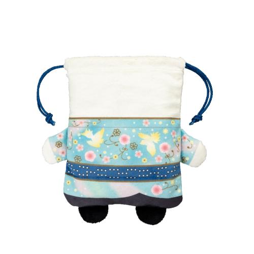 ANAオリジナル＞YUZU フライトベア巾着（天と地と）