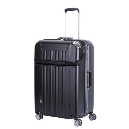 TLAVELIST＞フレーム Top Openキャリー Lサイズ 100L／ﾏｯﾄﾌﾞﾗｯｸ | ANA