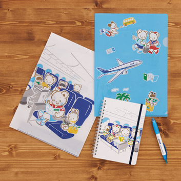 ANAオリジナル＞familiar for ANA ステーショナリーセット