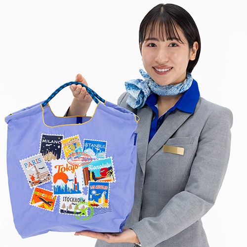 ANAオリジナル＞BALL & CHAIN for ANA パッカブルエコバッグ（Around