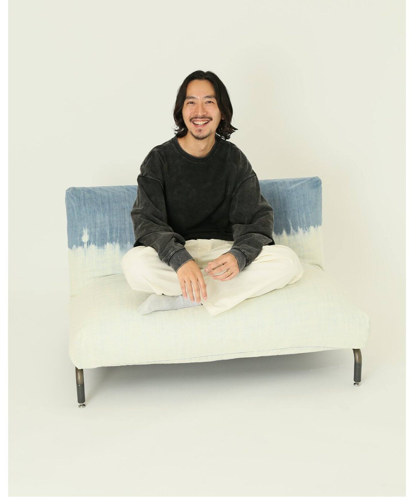 RODEZ SOFA 2P BASIC denim(bleach) COVER ※カバーのみ（ソファ