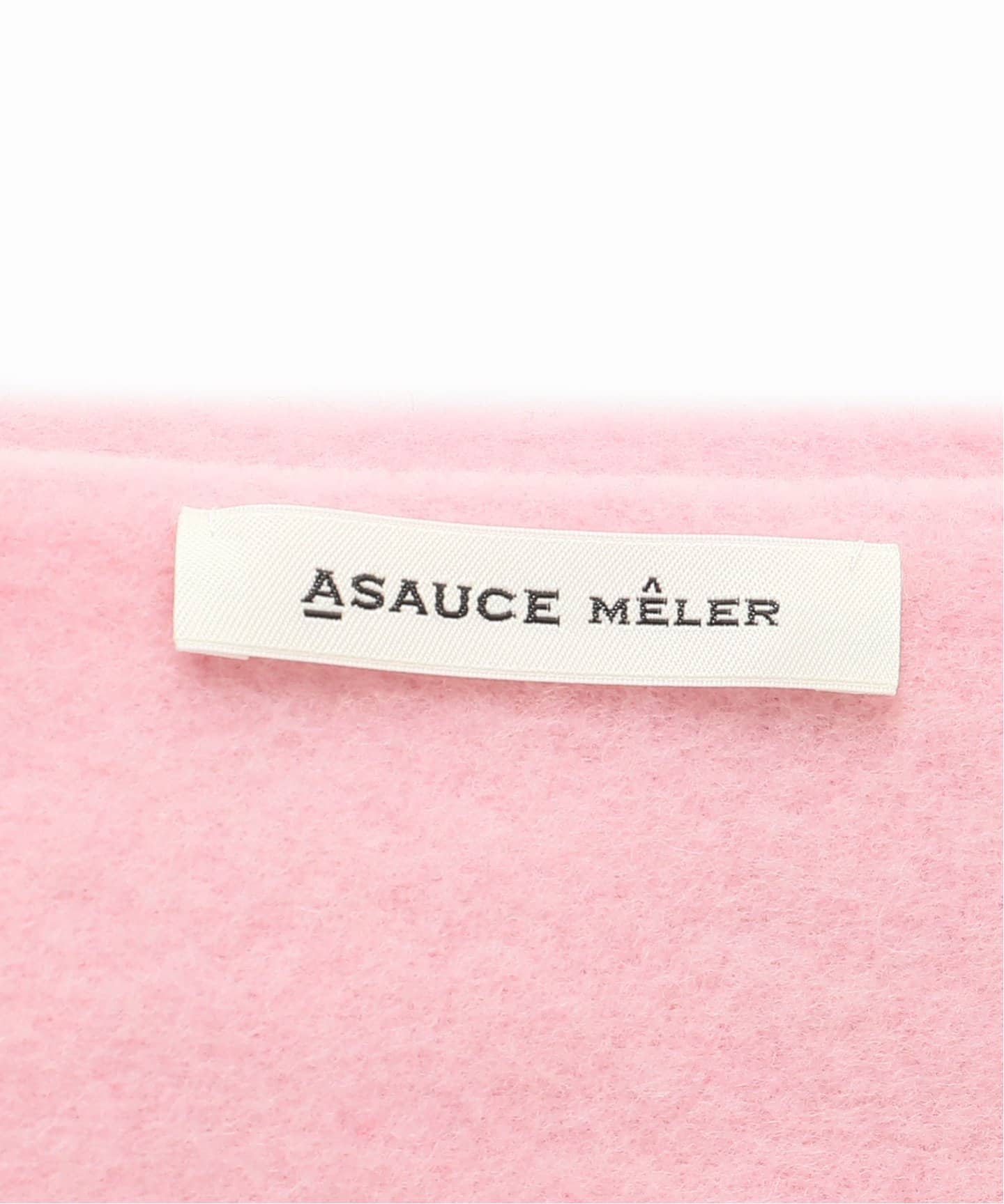 ASAUCE MELER EXファインラムスポンディッシュウールストール（別注