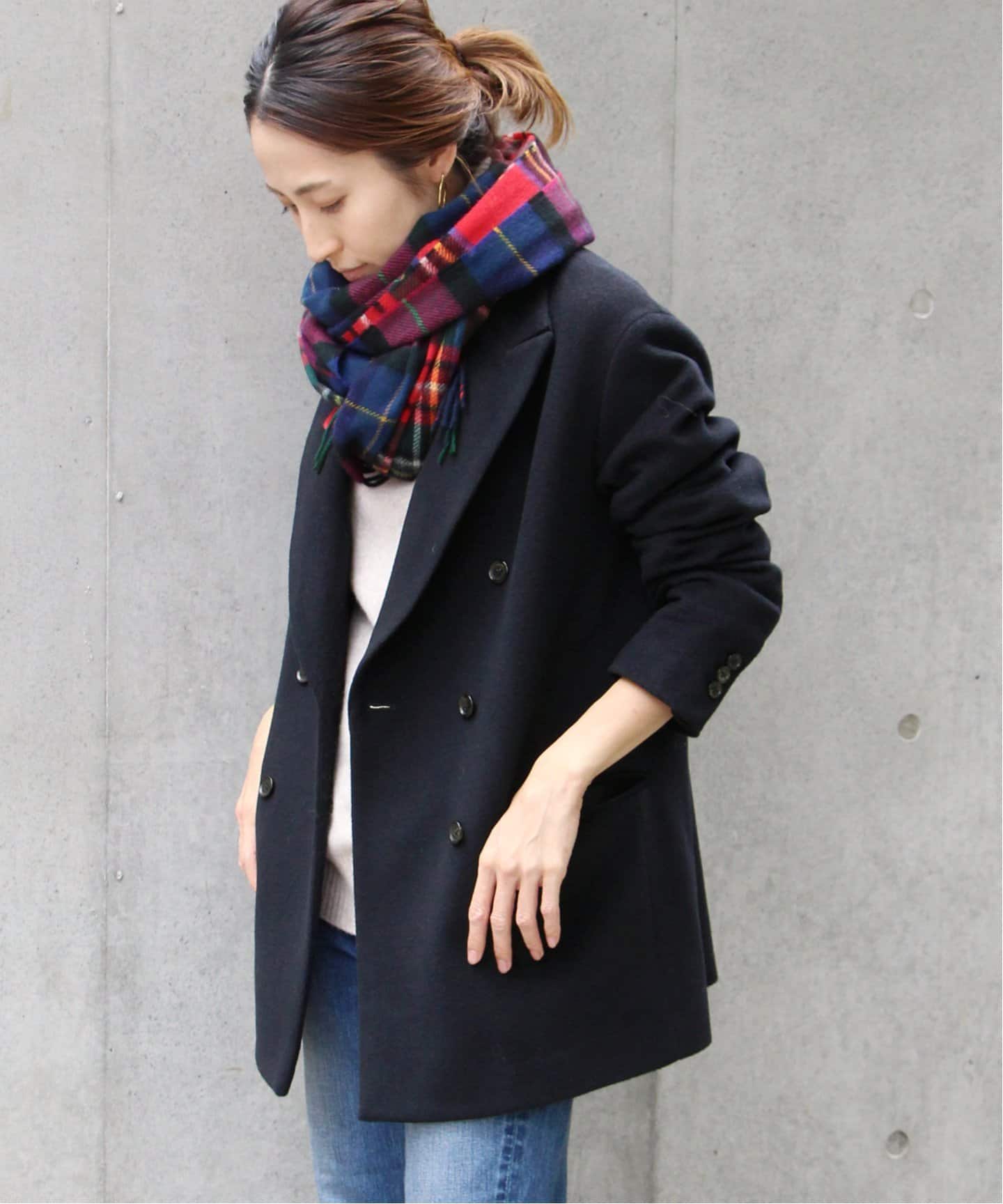 FRAMeWORK フレームワーク】ライトビーバーダブルブレストジャケット