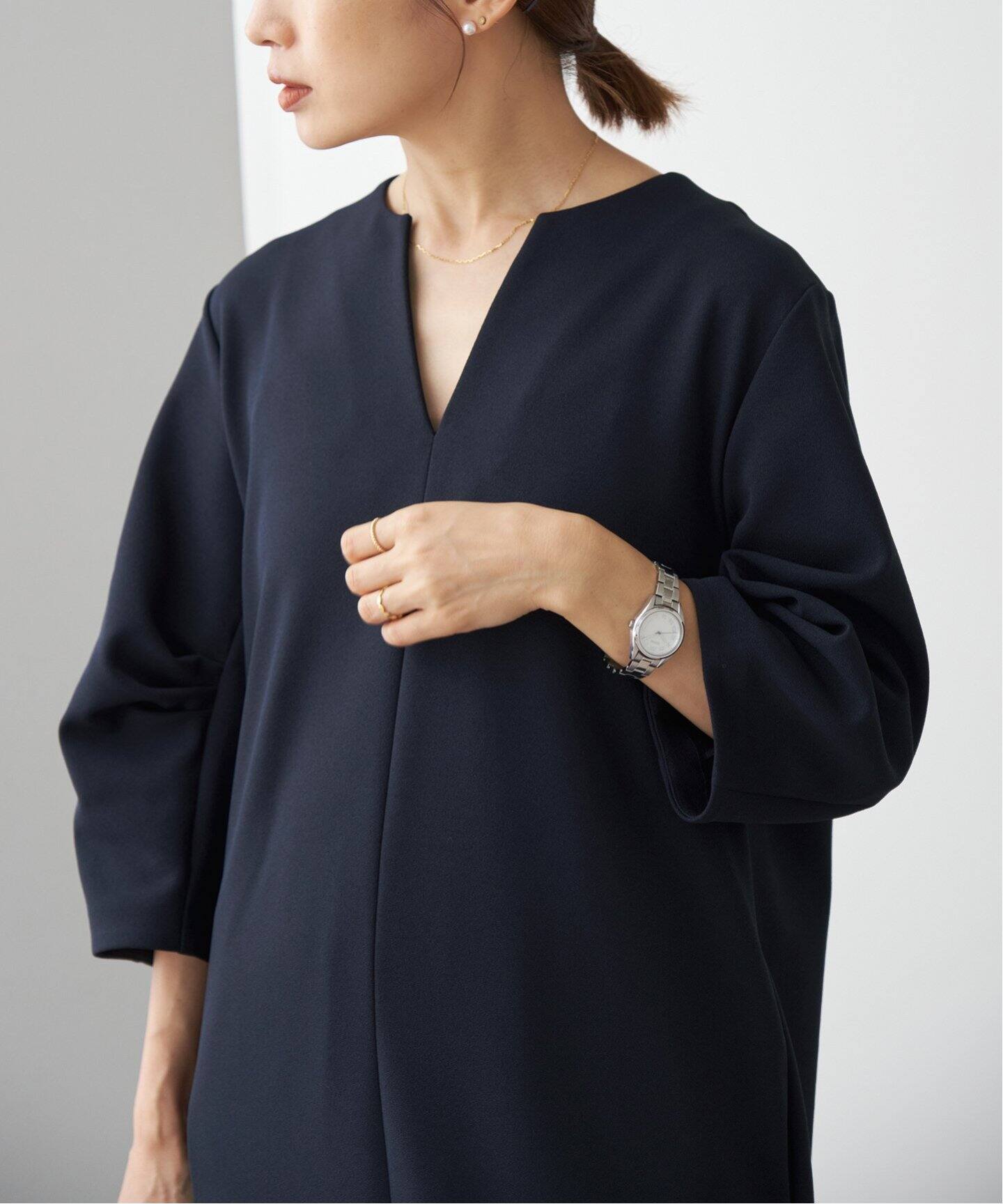 タックスリーブワンピース（ワンピース）｜IENA（イエナ）の通販