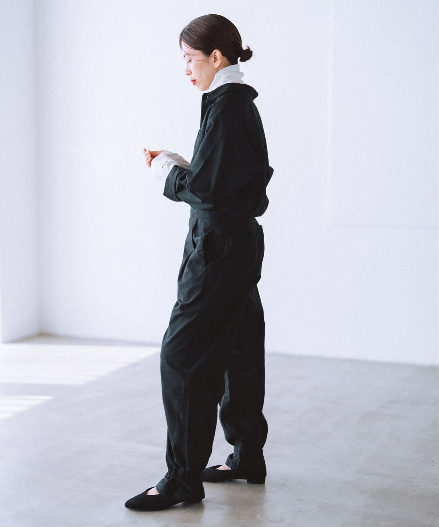 BLACK ジャンプスーツ（つなぎ／オールインワン）｜IENA（イエナ）の