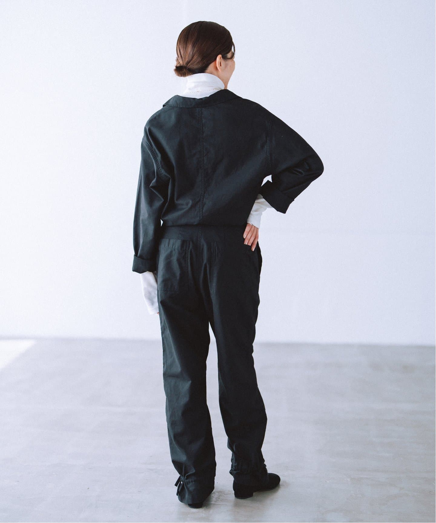 BLACK ジャンプスーツ（つなぎ／オールインワン）｜IENA（イエナ）の