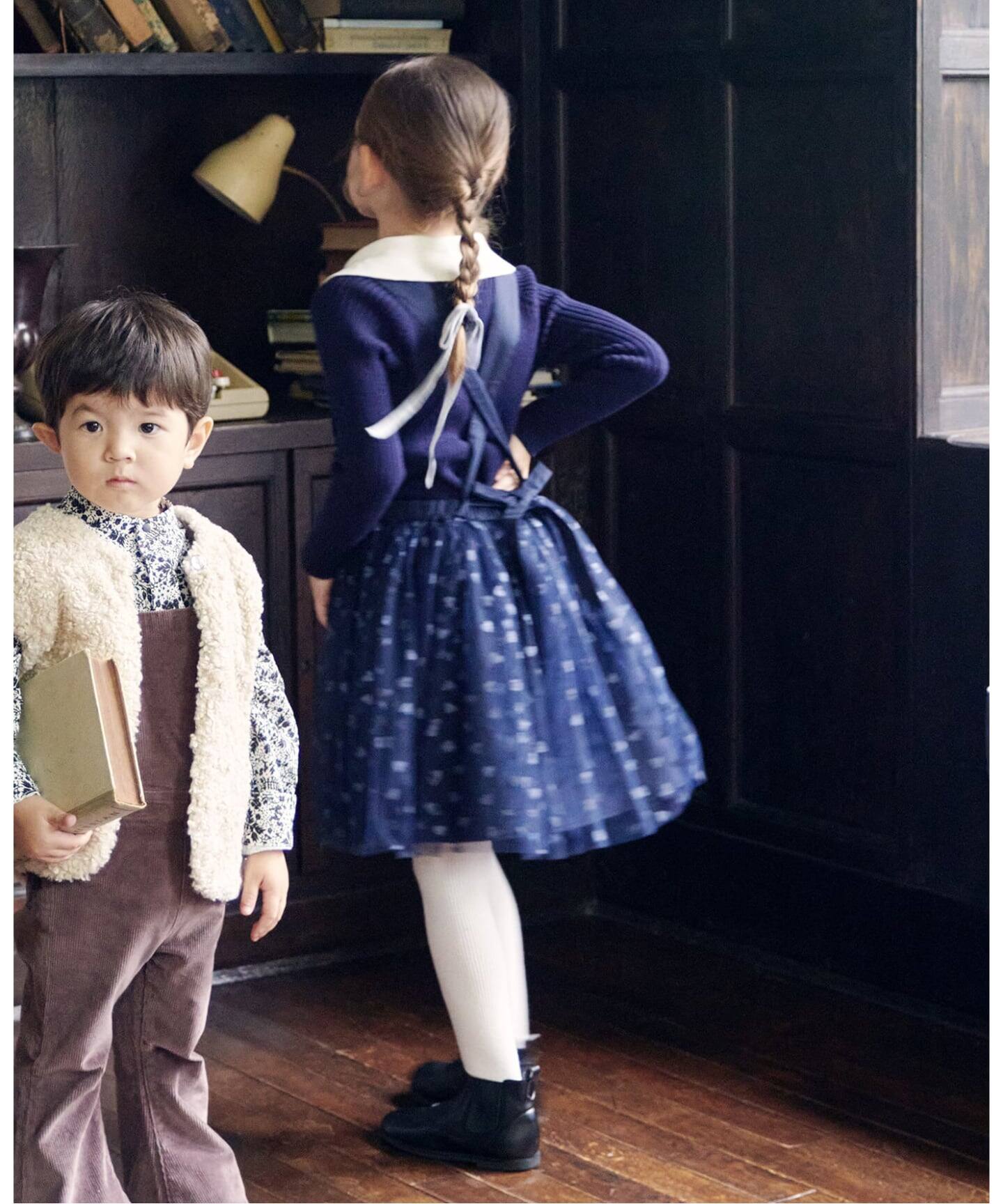 AMICA・kids/アミカ】別注2wayサロペットドレス baby-kids(80cm-110cm