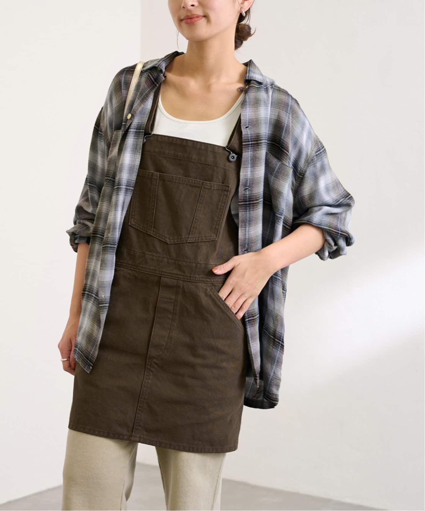 オックスミニサロペット（ワンピース）｜FRAMeWORK（フレームワーク