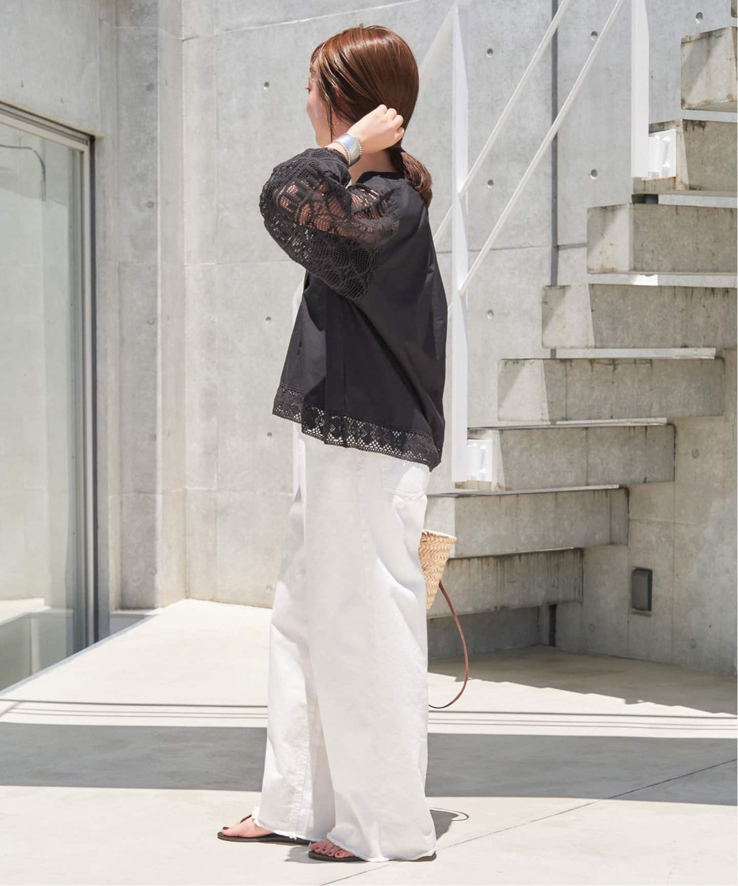 SARA MALLIKA/サラマリカ】LACE ブラウス（シャツ／ブラウス）｜SLOBE