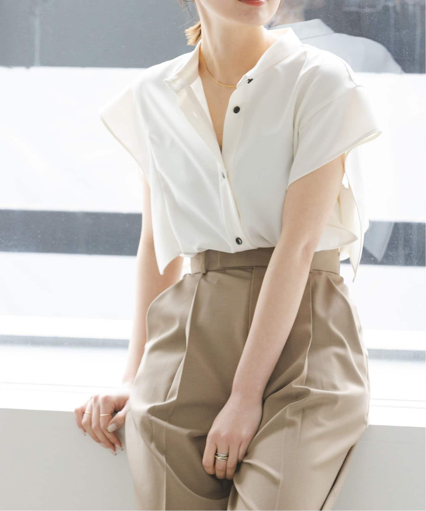 話題沸騰のケープブラウスが新素材になって再入荷！｜NOBLE｜ブログ