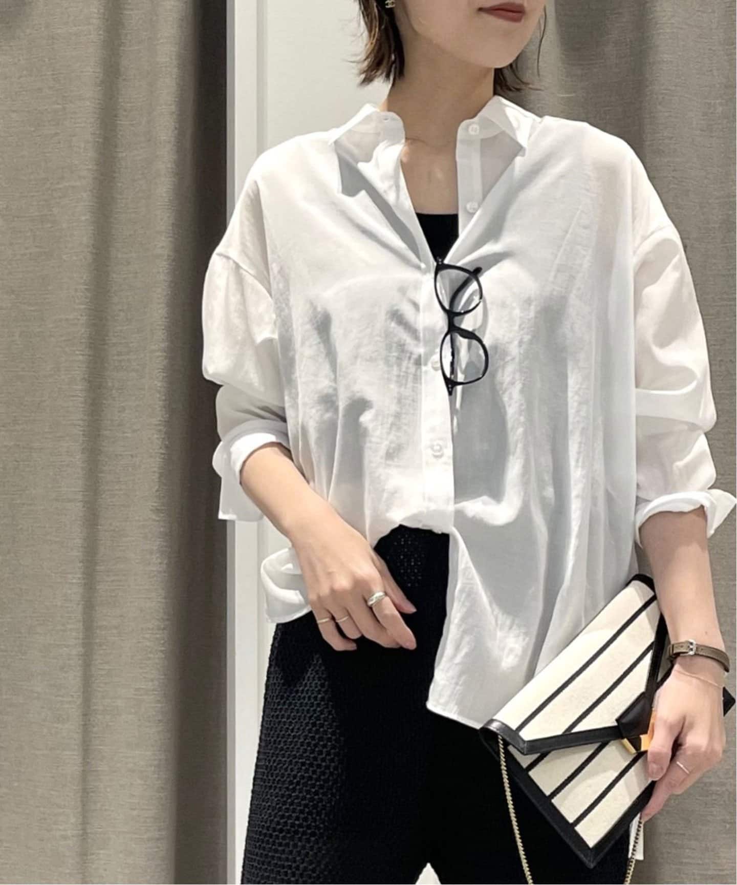 話題沸騰のケープブラウスが新素材になって再入荷！｜NOBLE｜ブログ