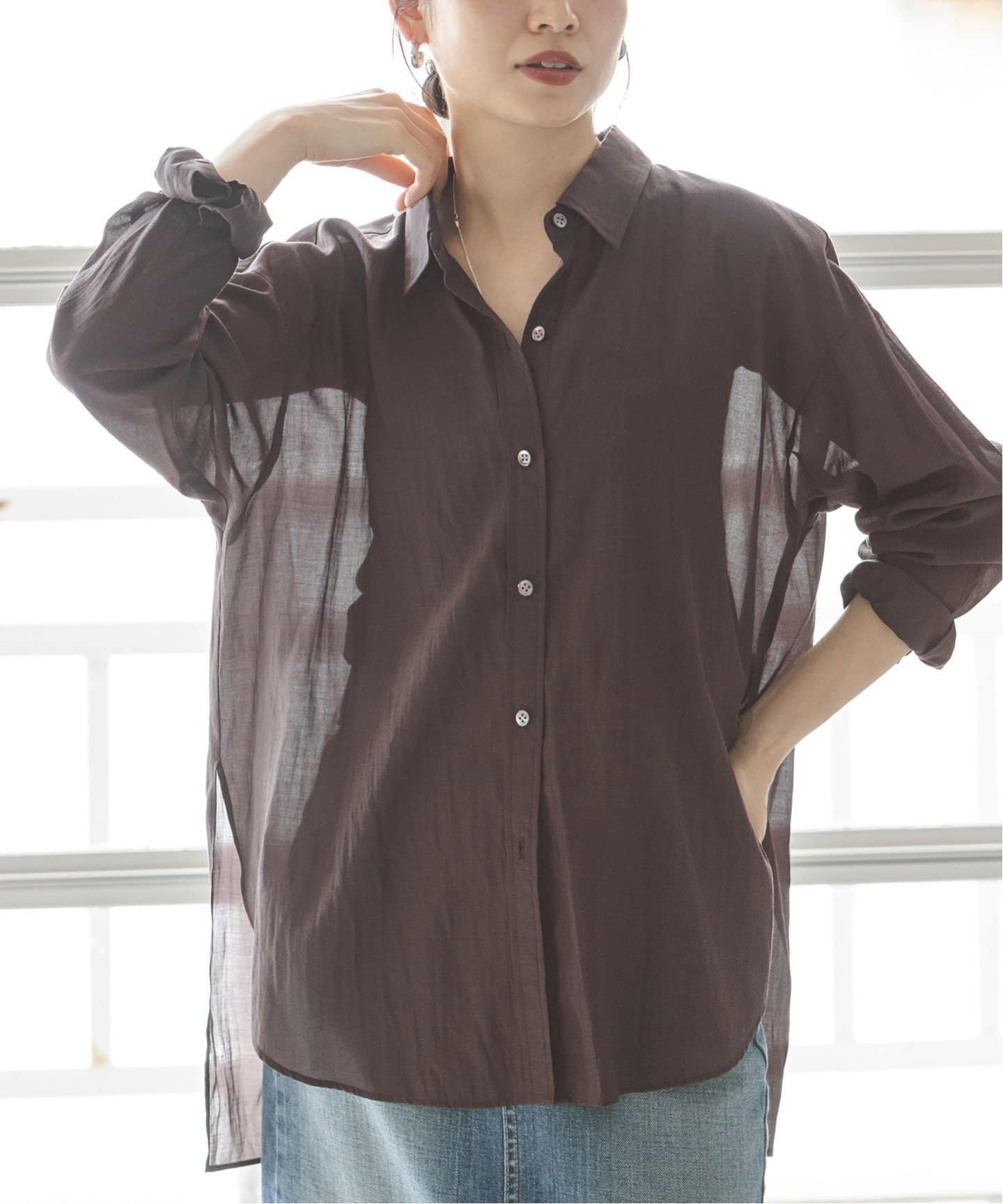 話題沸騰のケープブラウスが新素材になって再入荷！｜NOBLE｜ブログ