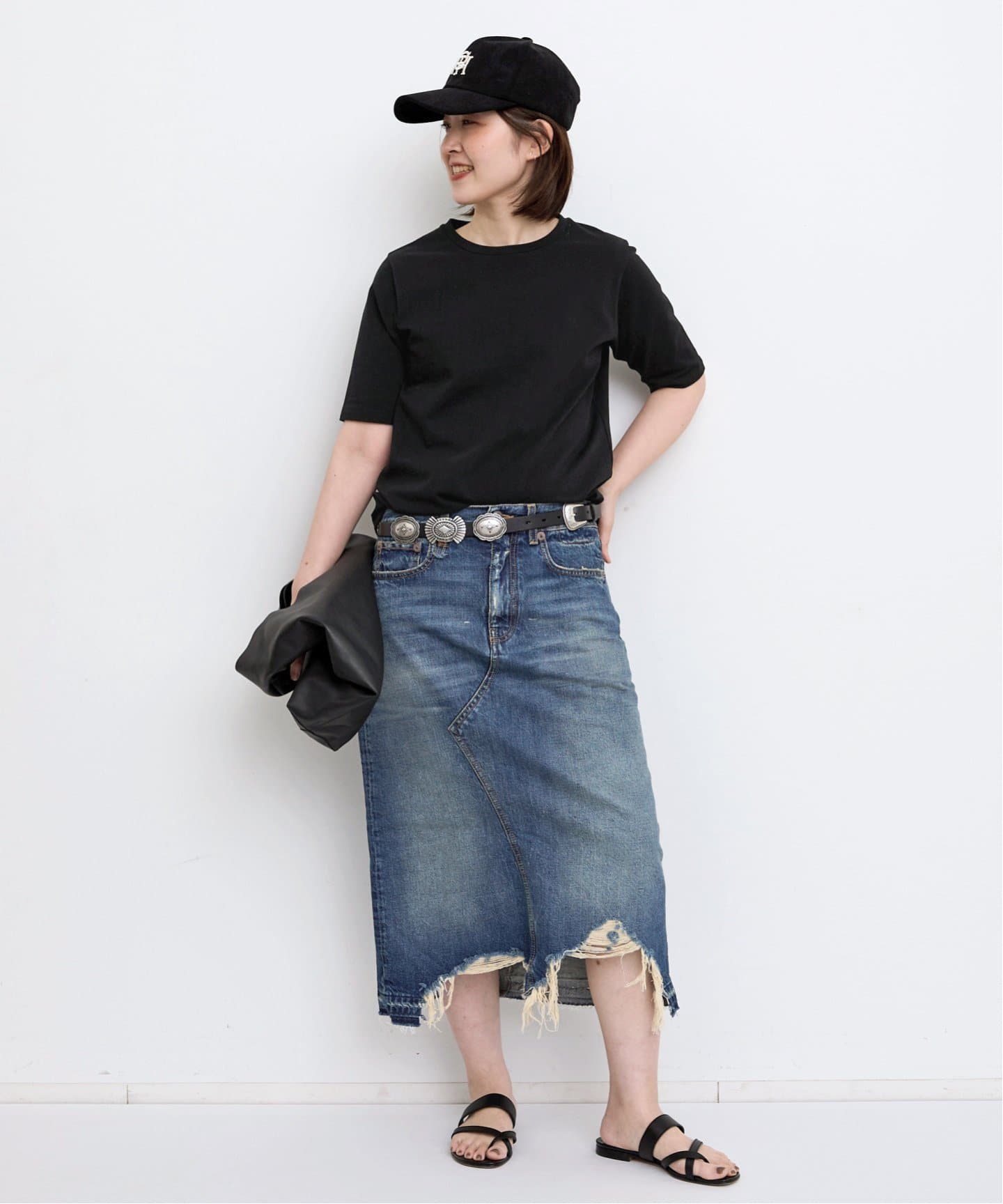 R13/アールサーティーン】 JESSE SKIRT（デニムスカート）｜L