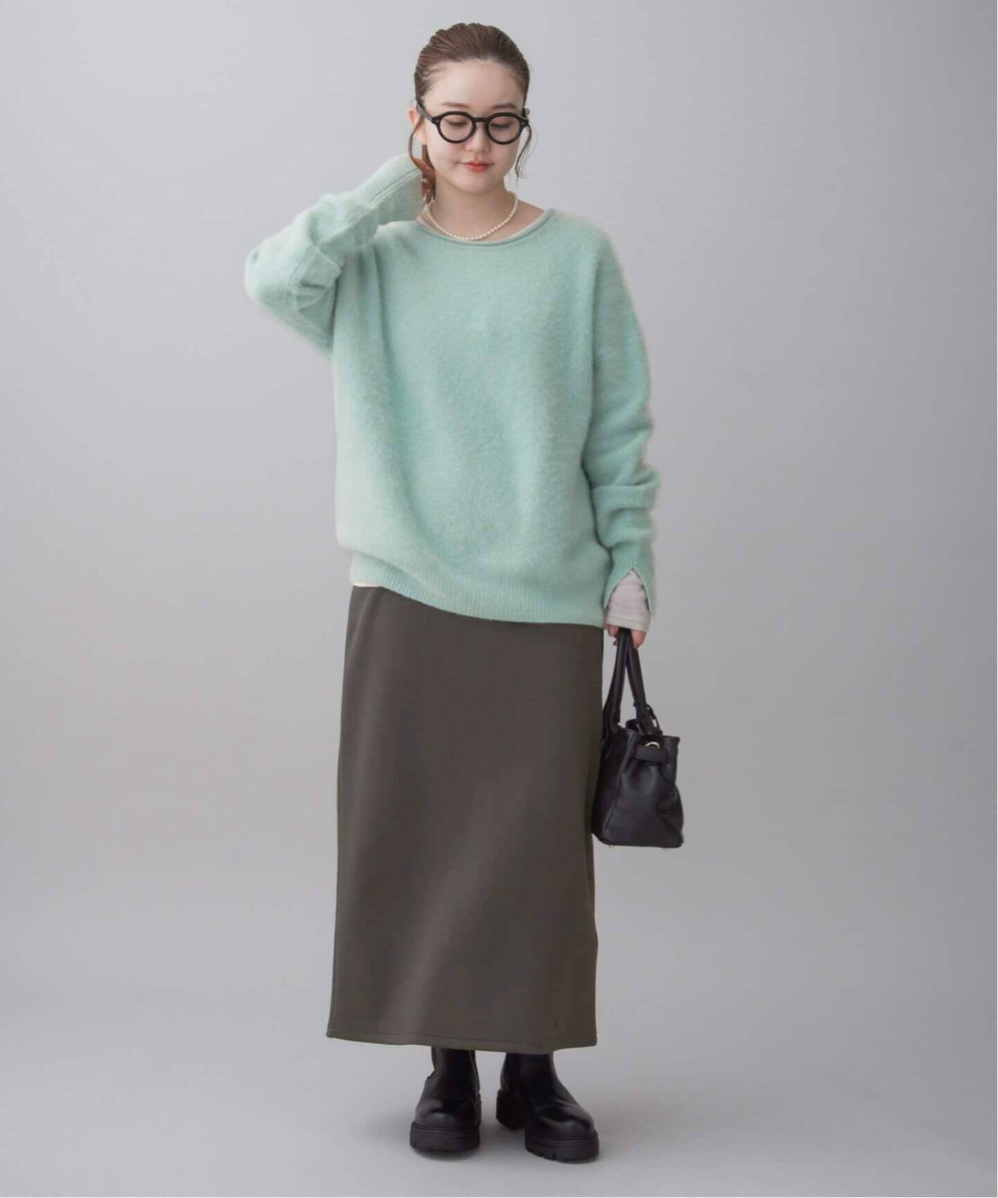 ダンボールIラインスカート（ロング・マキシ丈スカート）｜IENA