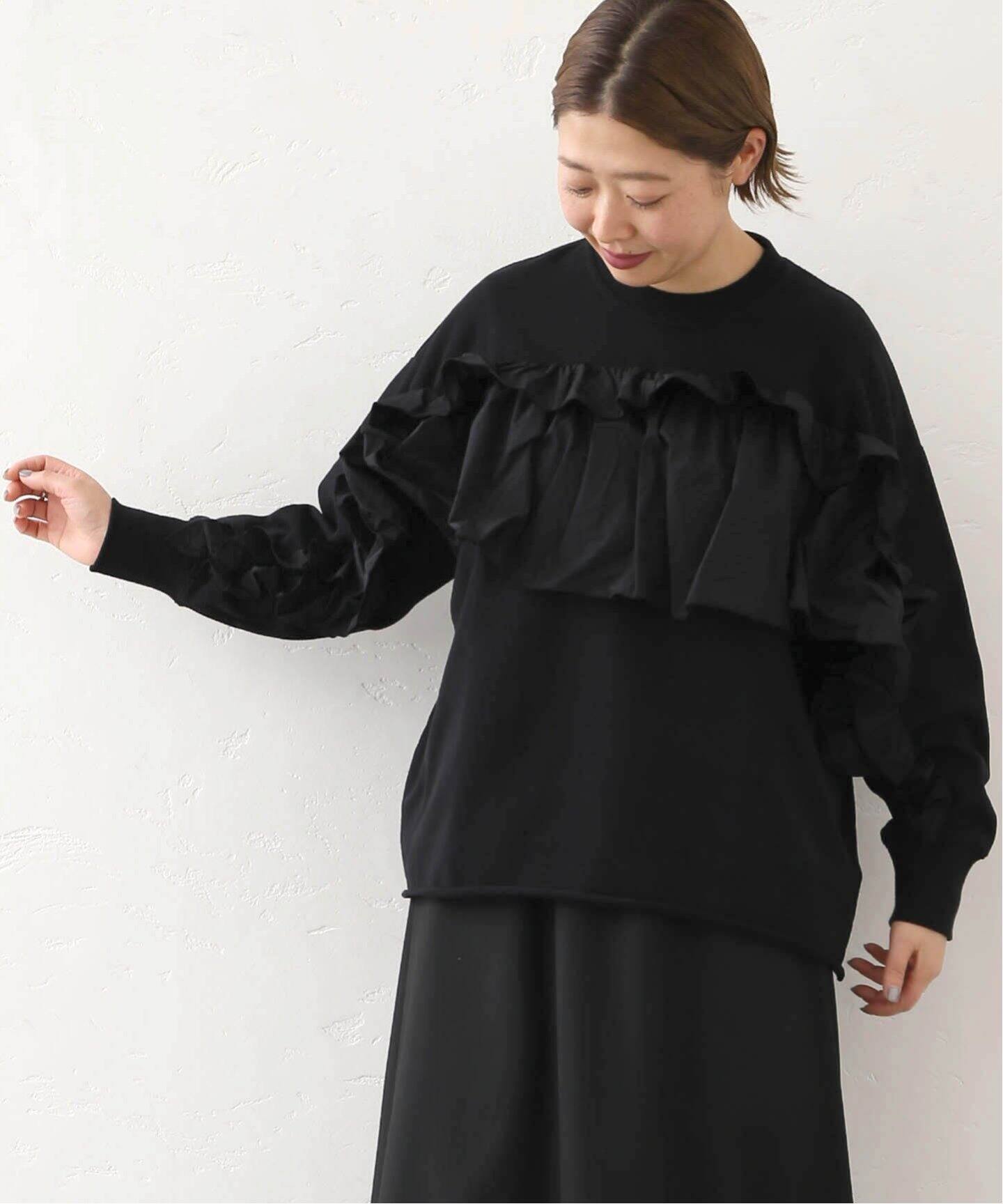 タフタフリルプルオーバー（スウェット）｜journal standard luxe