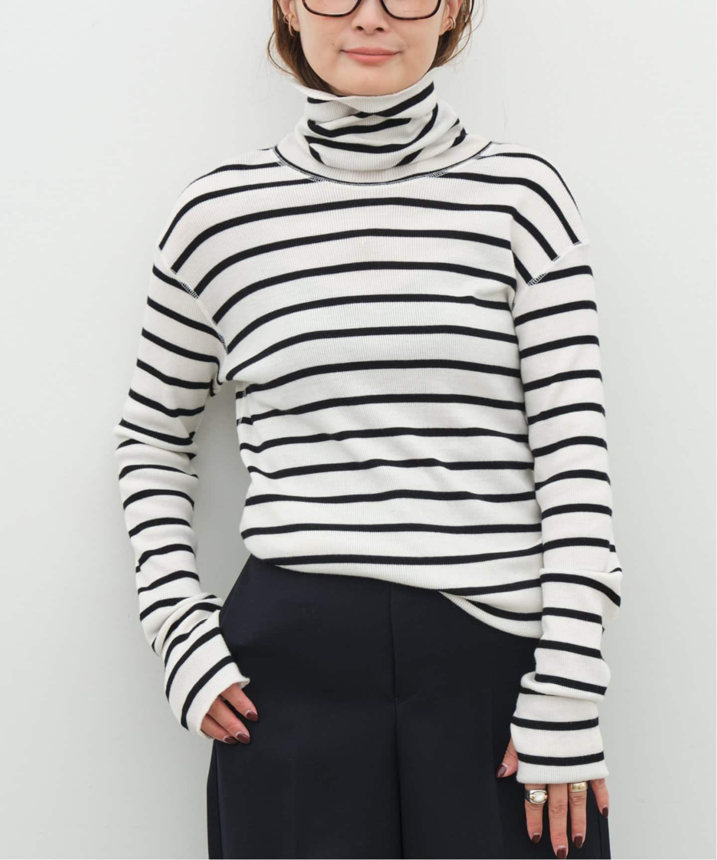 追加 rib タートル（Tシャツ／カットソー）｜Deuxieme Classe