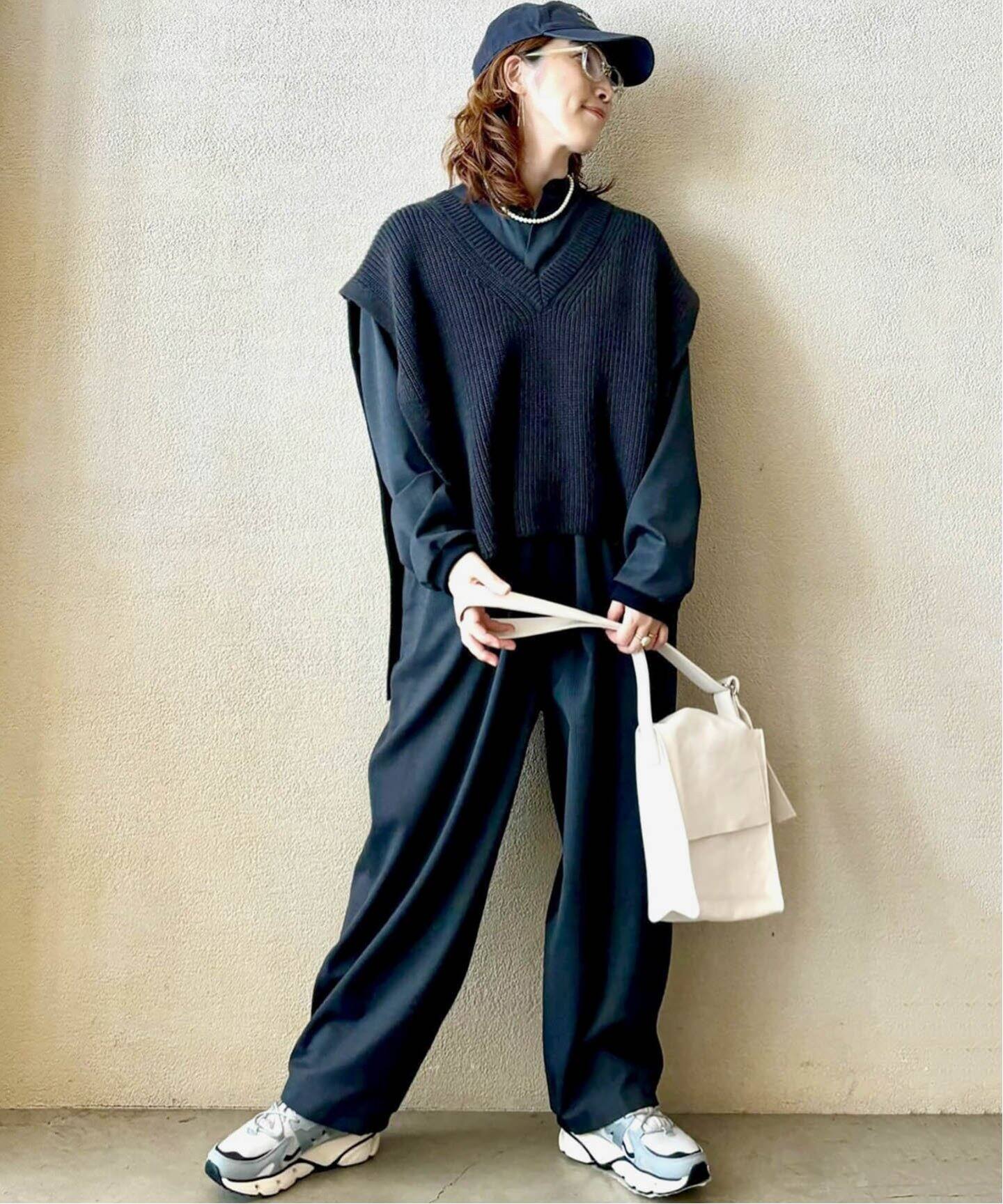 C/N/Wアゼ Vネックベスト（ベスト）｜journal standard luxe