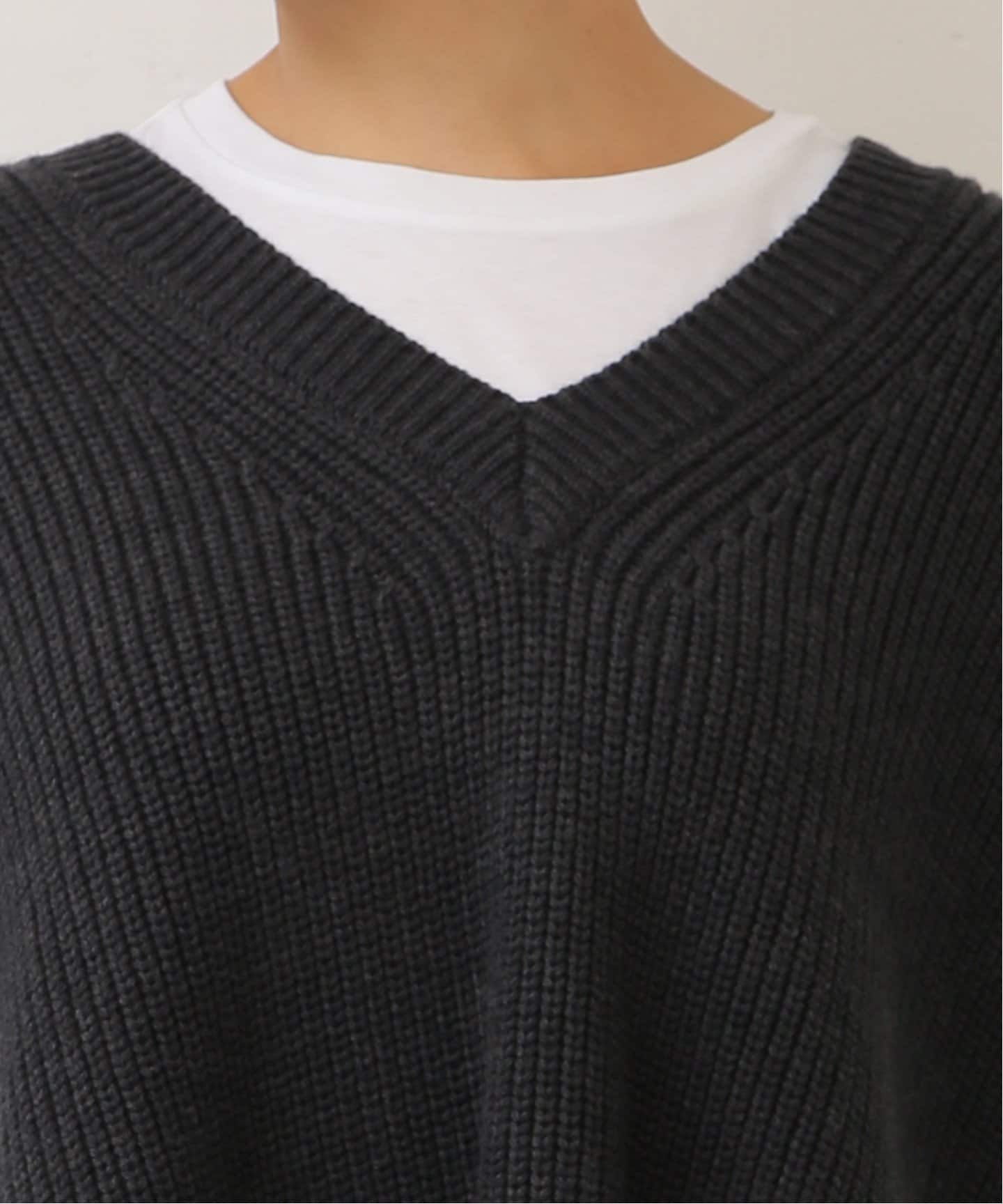 C/N/Wアゼ Vネックベスト（ベスト）｜journal standard luxe