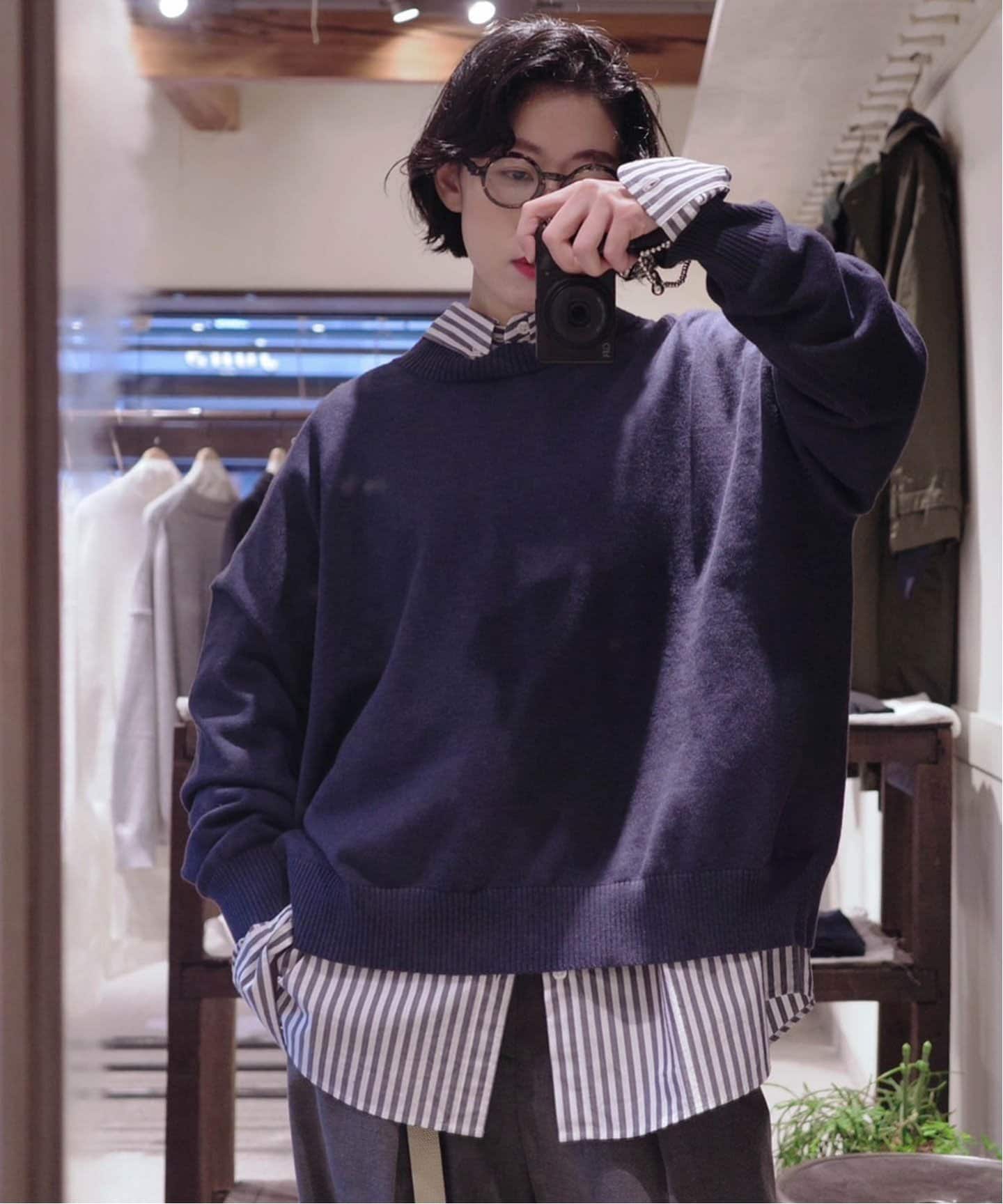 C/Caテンジク クルーネックプルオーバー（ニット／セーター）｜journal