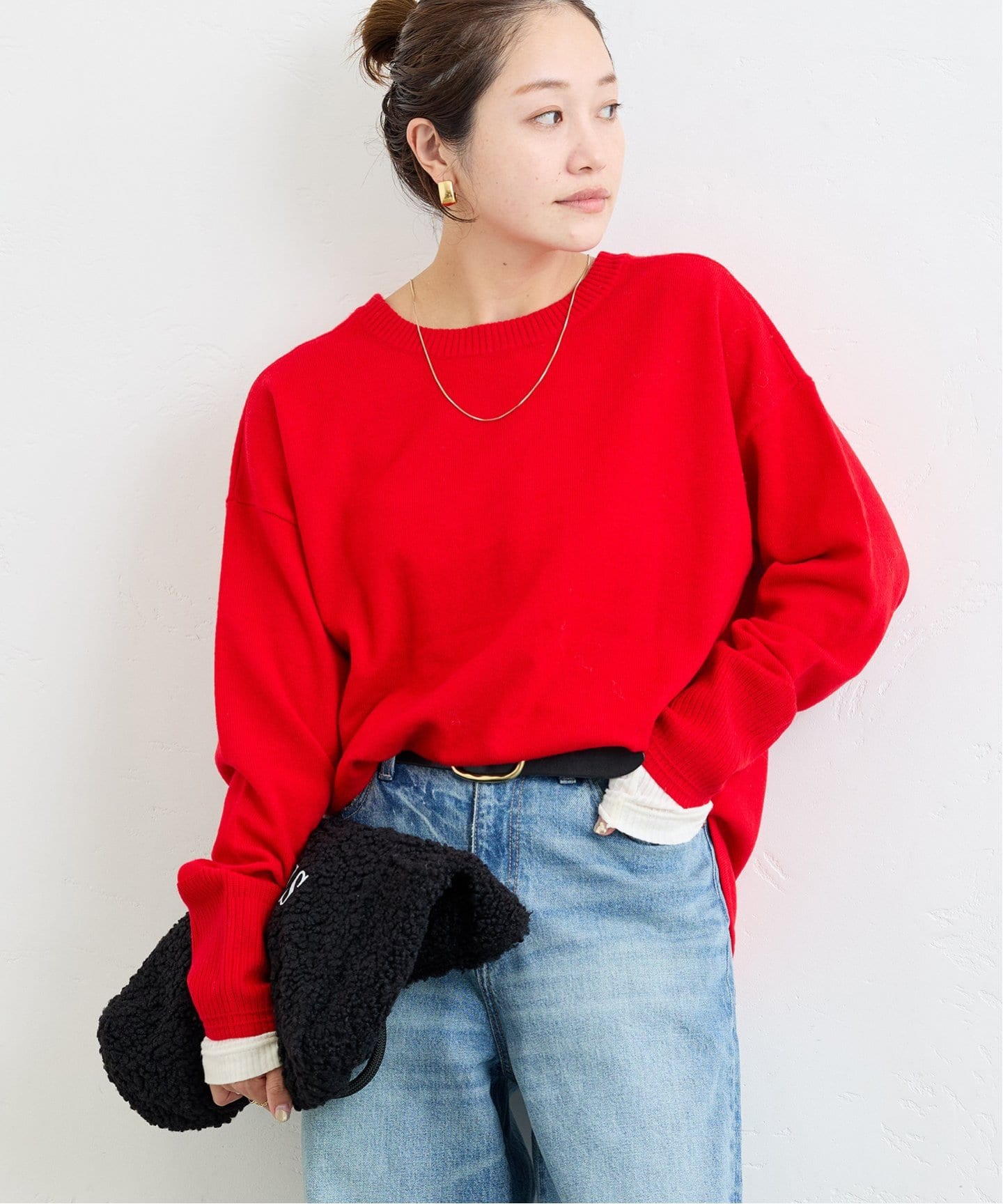 ウールカシミヤ2WAYヘンリー（ニット／セーター）｜JOURNAL STANDARD