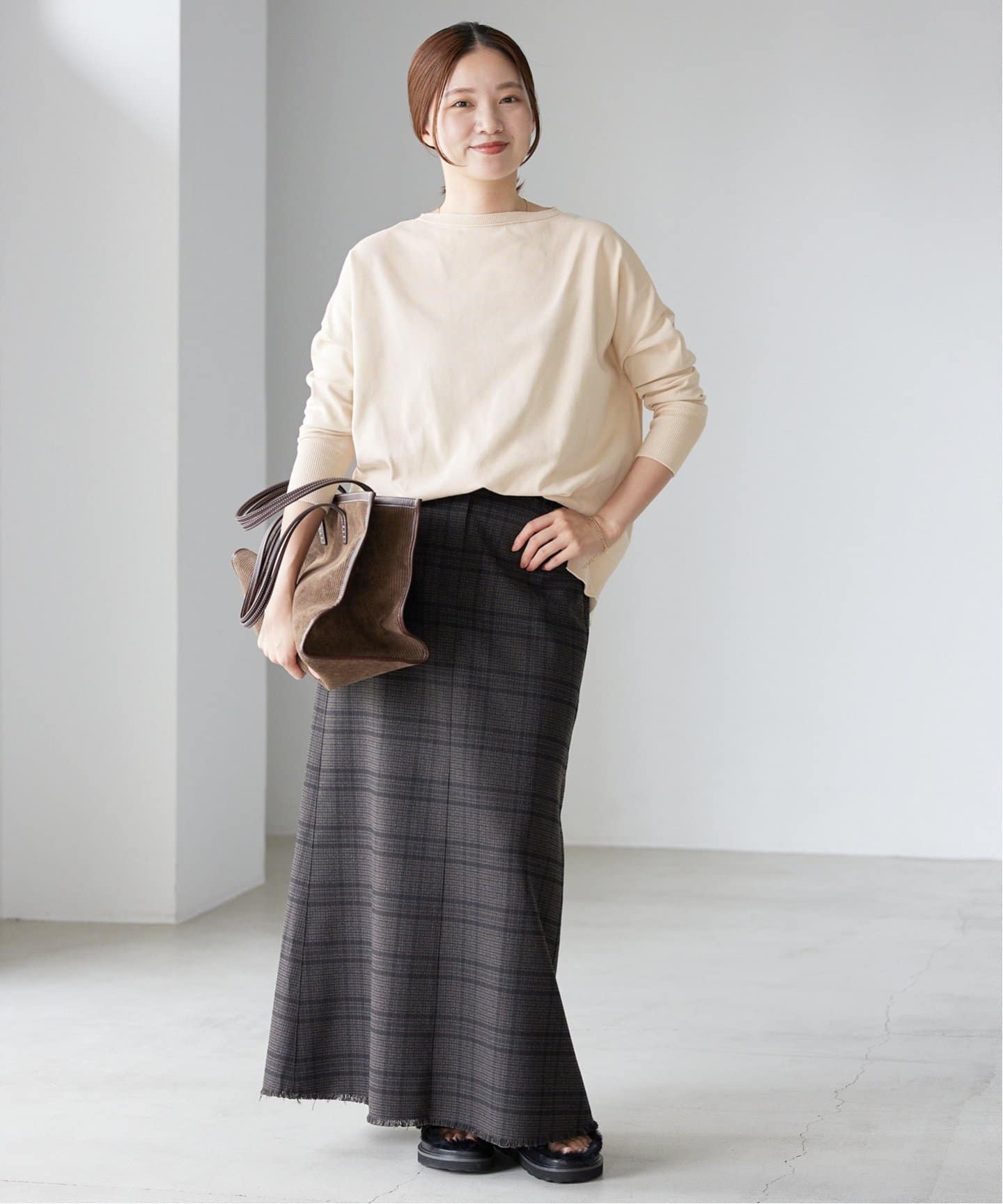 追加2》コットンストレッチ NEO ワイド長袖プルオーバー（ニット