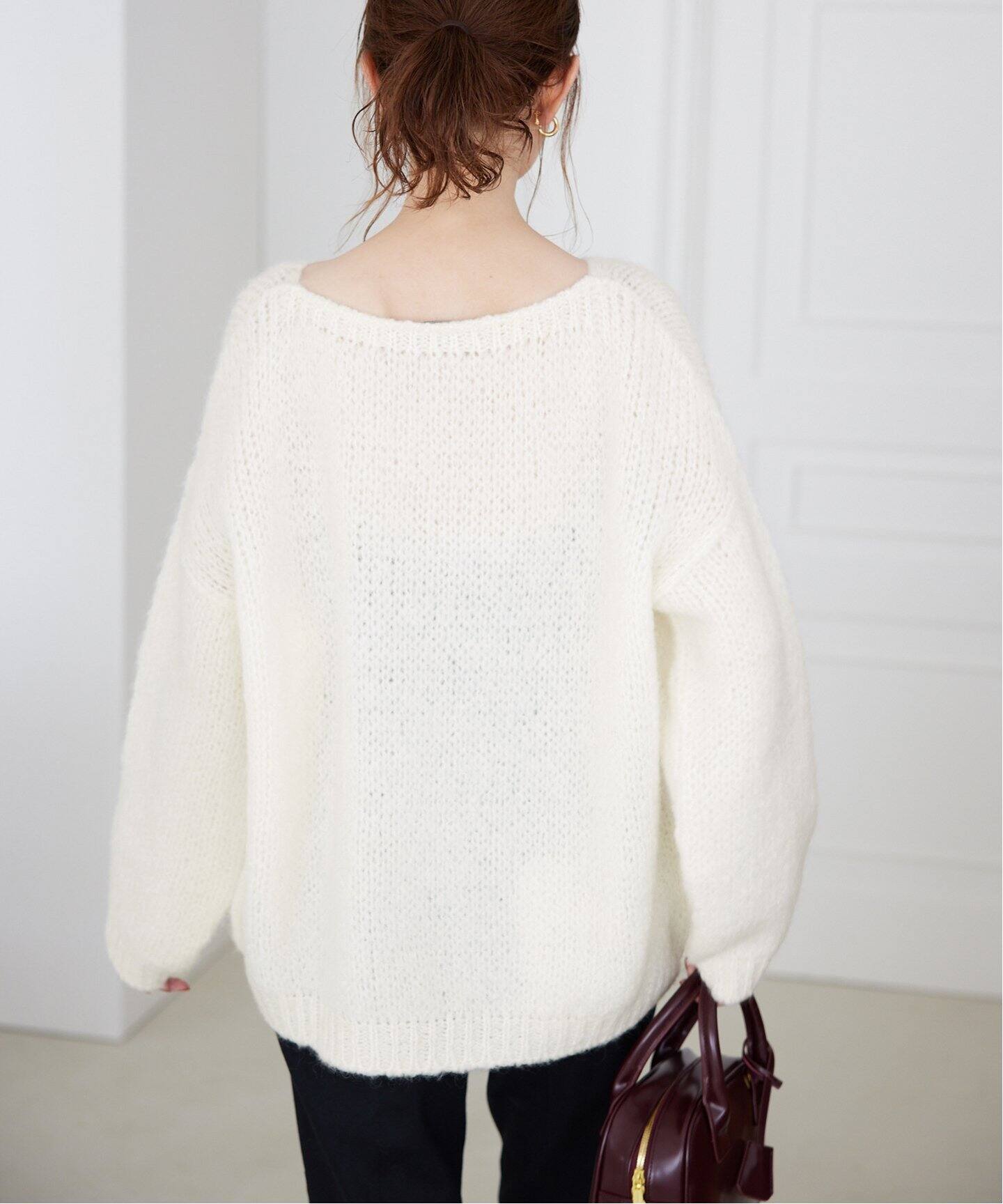 TRICOTS JEAN MARC/トリコットジーンマルク SLOBE別注 PO KNIT SESAMY