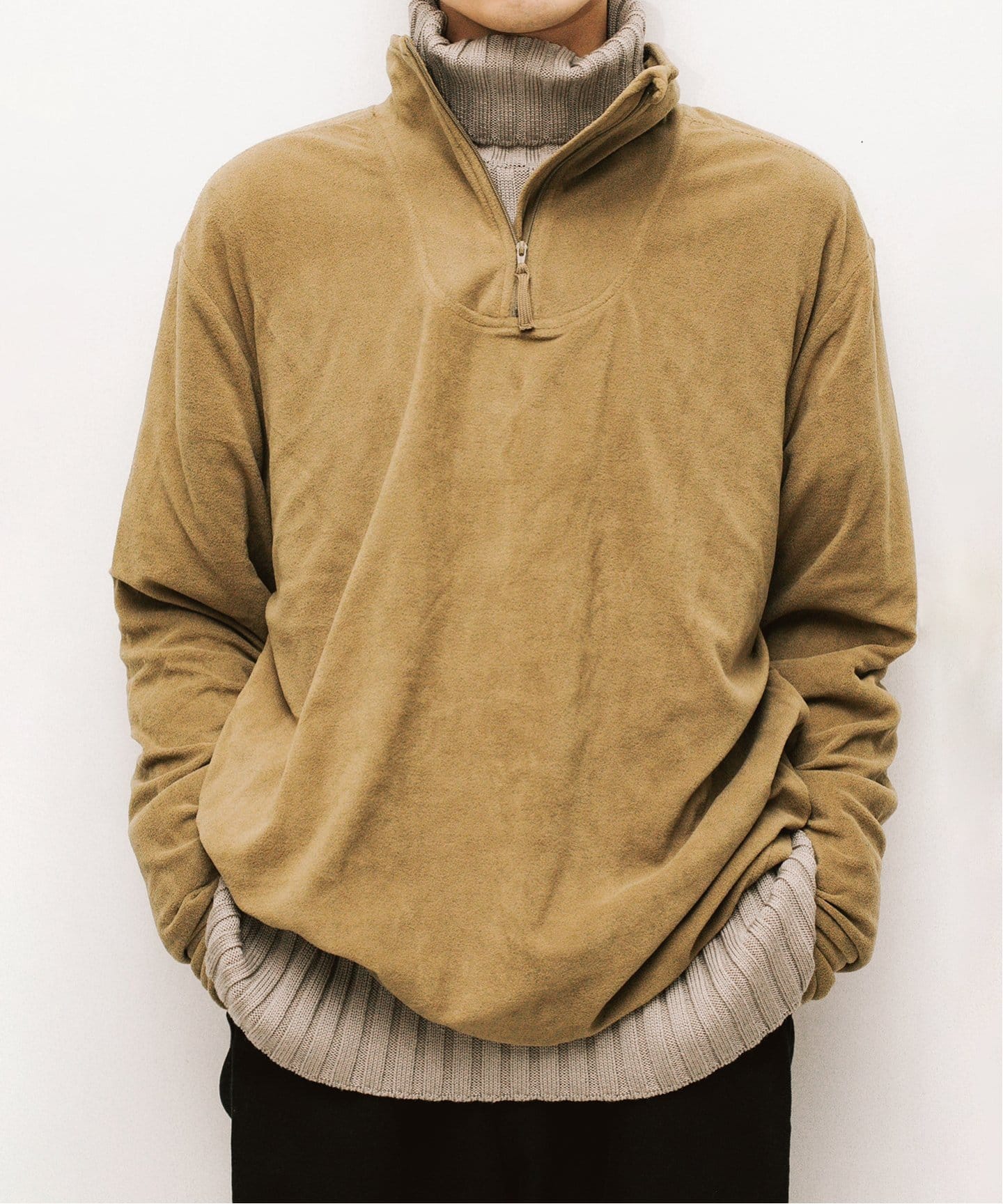 BATONER / バトナー】タートル ネック ニット（ニット／セーター）｜L