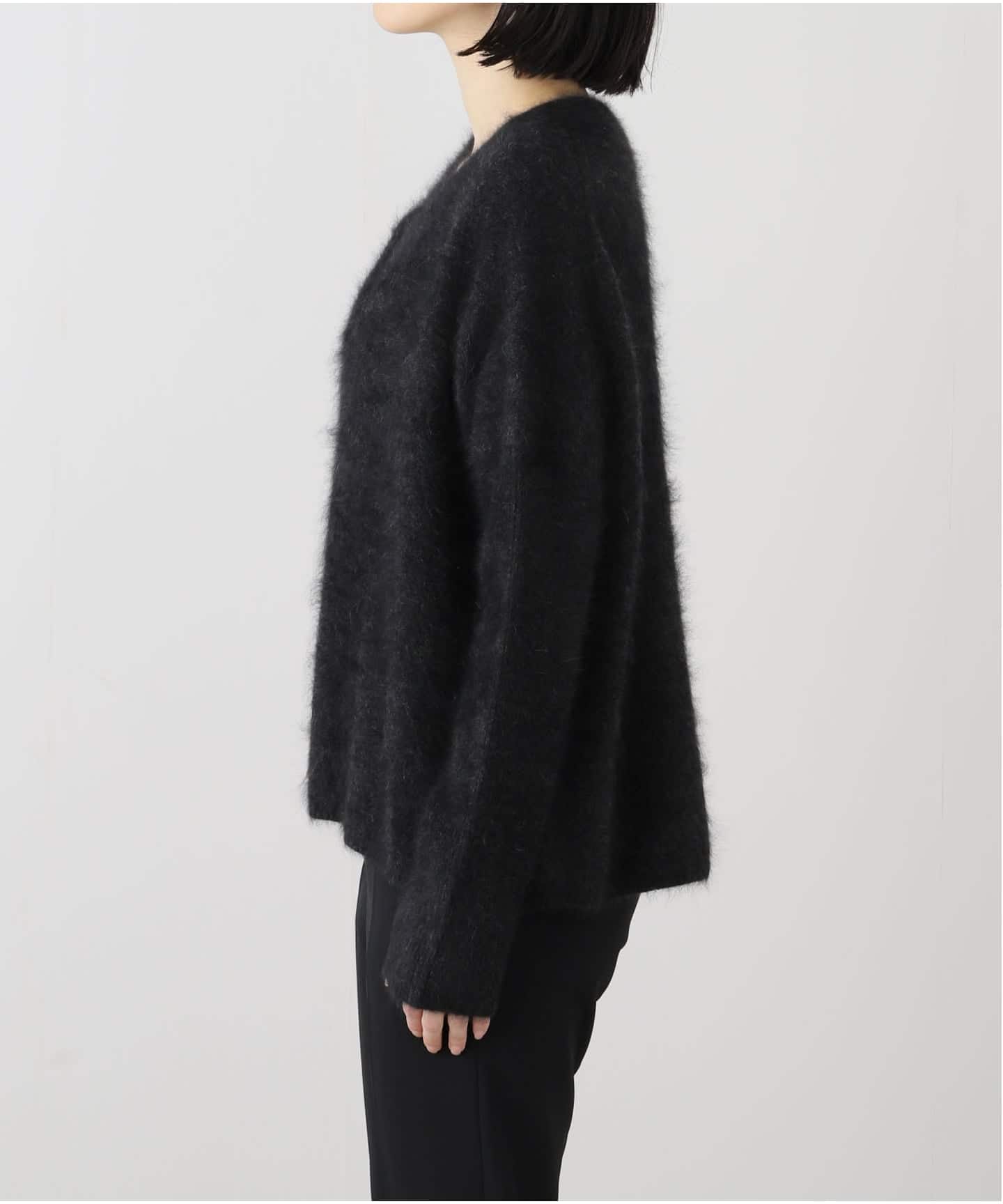 ファーニットVネックプルオーバー（ニット／セーター）｜NOBLE