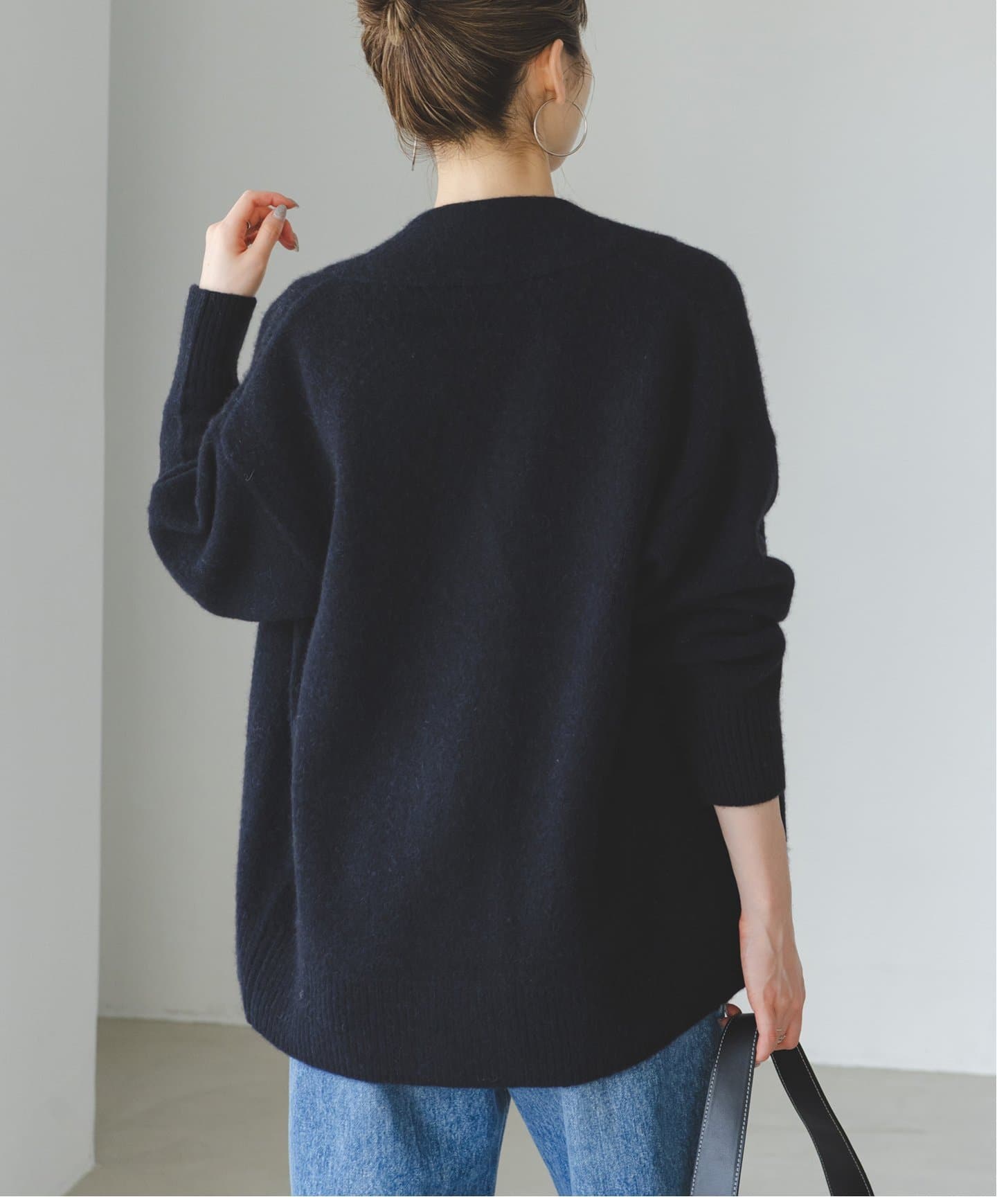 YAK/ヤク ダブルボタンニットカーディガン（ニット／セーター）｜NOBLE