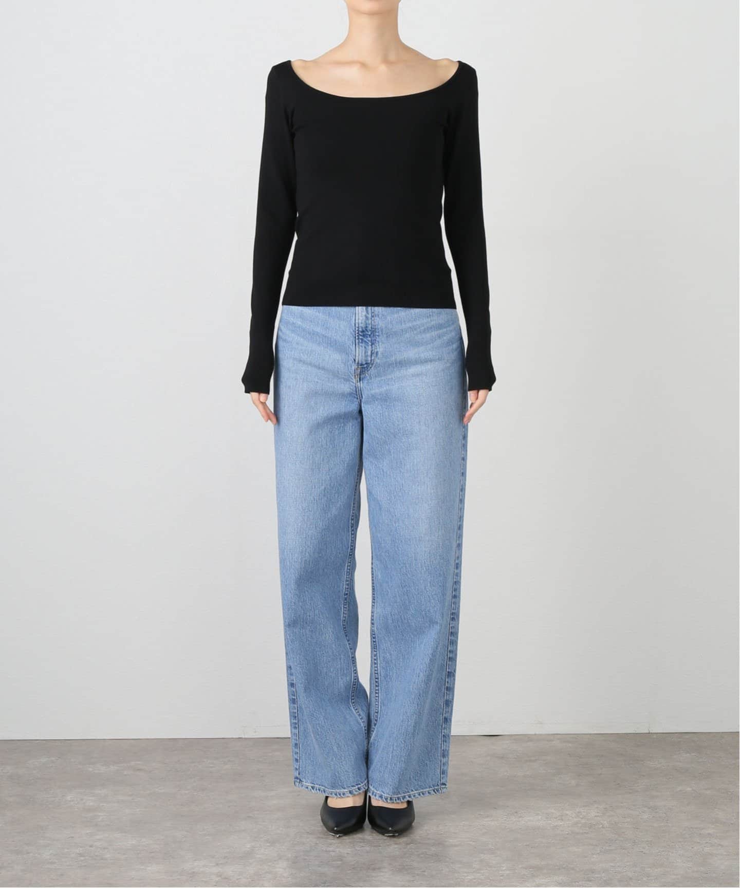 ELENI×THENIMEデコルテトップス（ニット／セーター）｜NOBLE（ノーブル