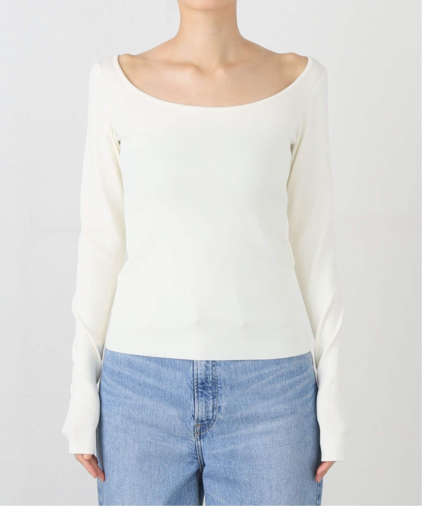 ELENI×THENIMEデコルテトップス（ニット／セーター）｜NOBLE（ノーブル