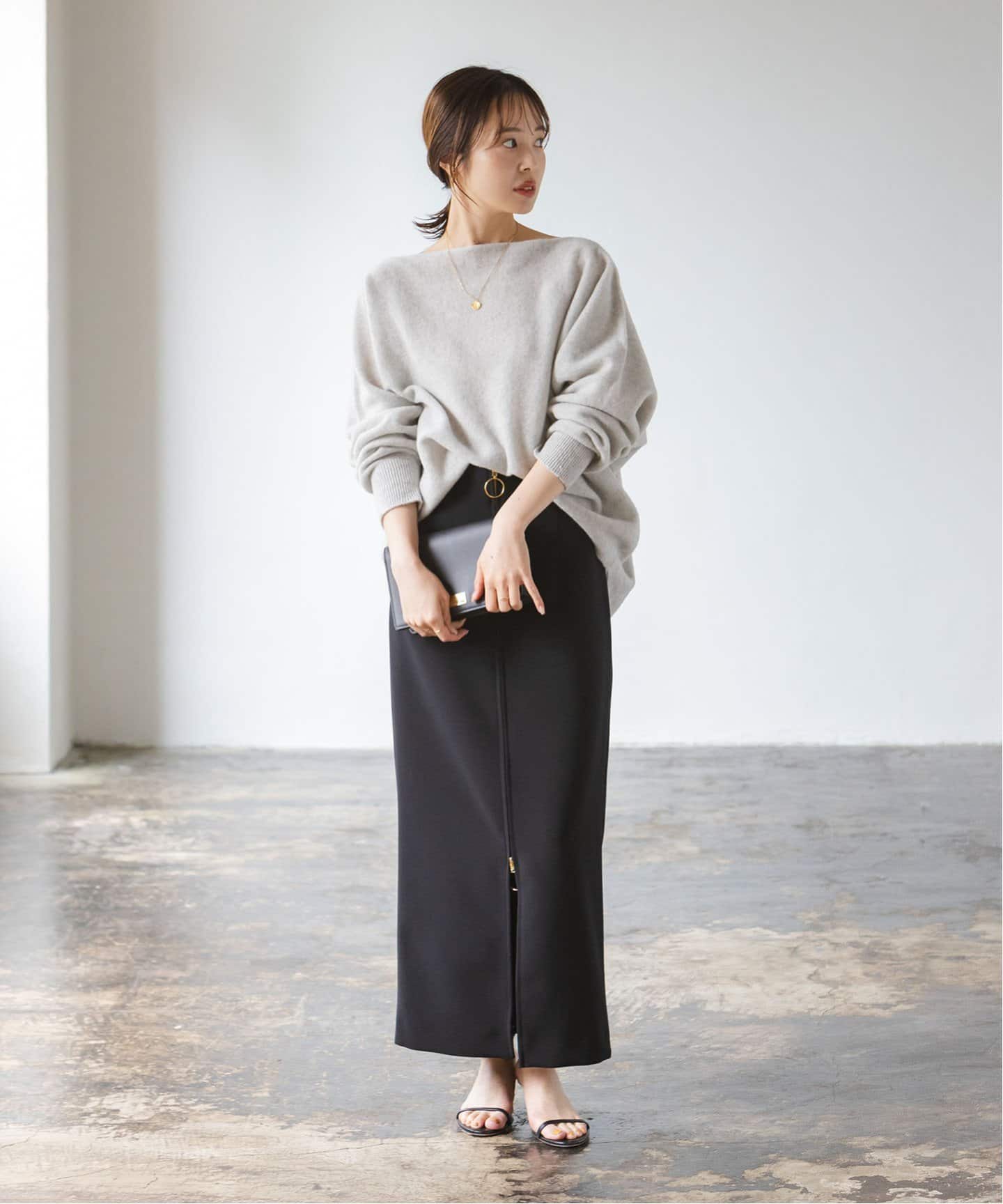 追加》ファインウールドルマンプルオーバー 4（ニット／セーター