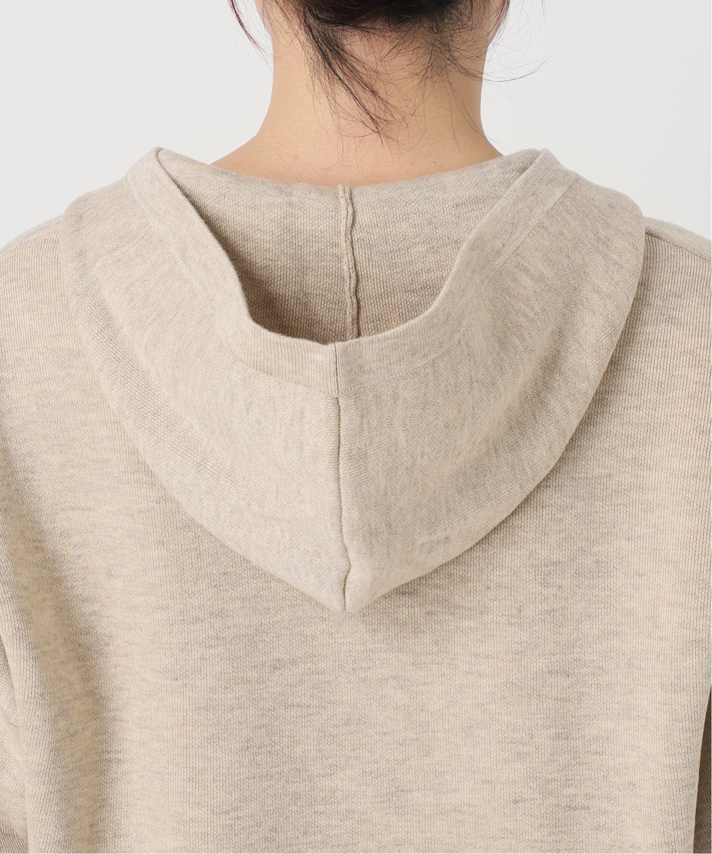 追加》接結タック編みフードプルオーバー2（ニット／セーター）｜NOBLE