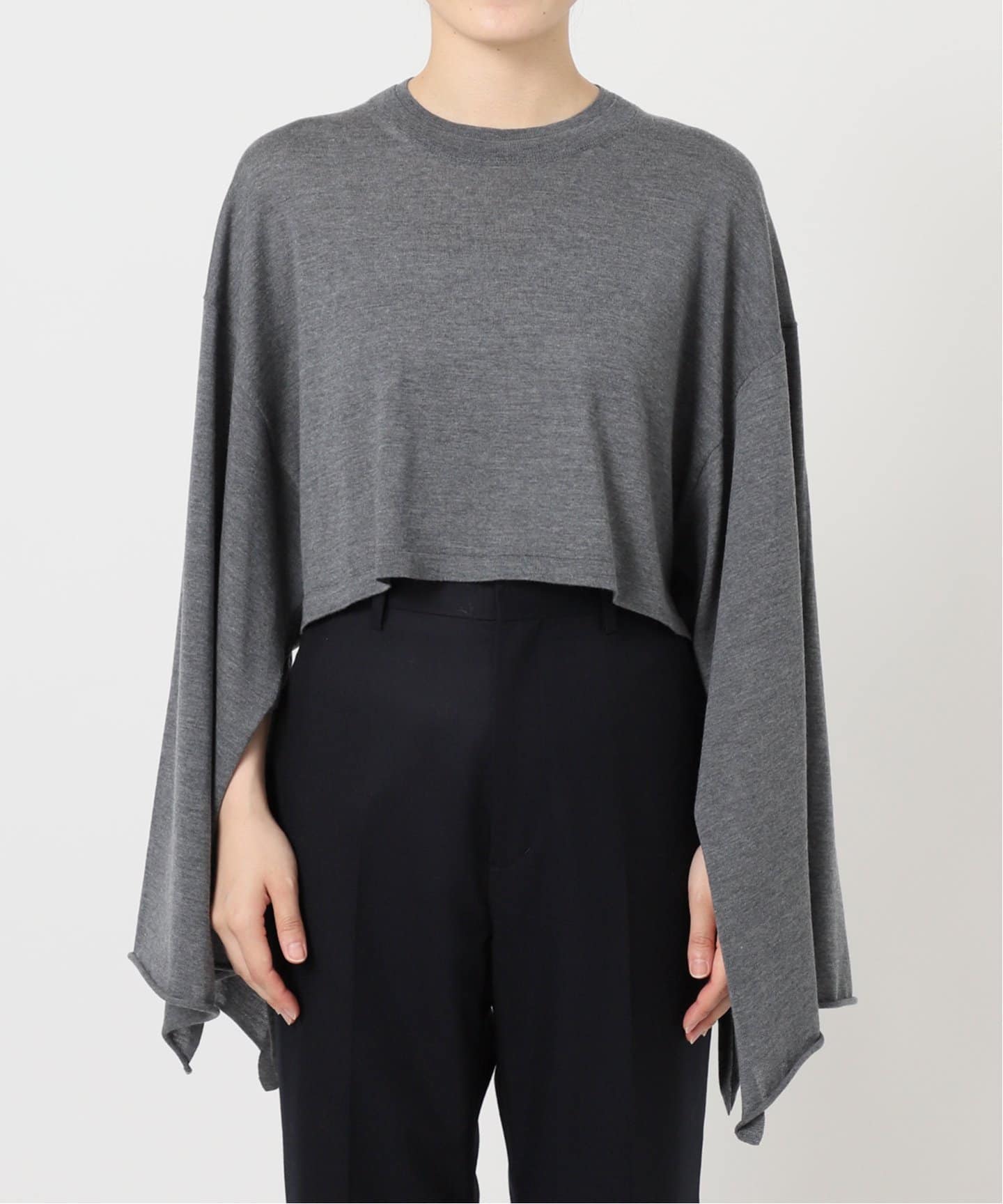 RE-ACTIVE ポンチョ（ニット／セーター）｜CALMER（カルメール）の通販