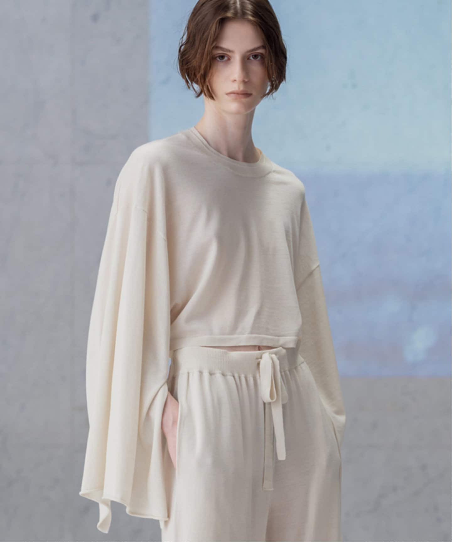 RE-ACTIVE ポンチョ（ニット／セーター）｜CALMER（カルメール）の通販