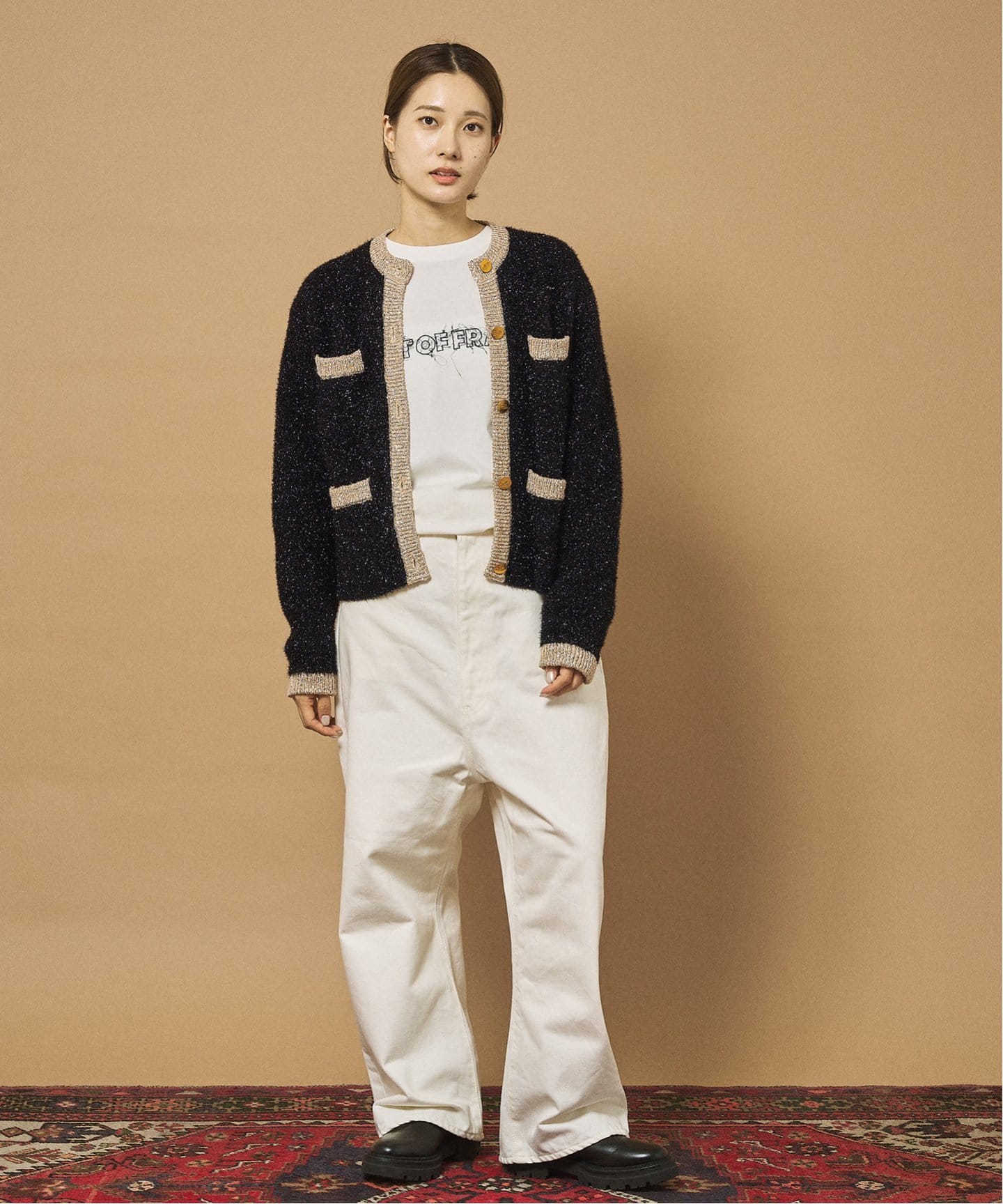 OUT OF FRAMe Sparkle ジャケット（カーディガン）｜FRAMeWORK